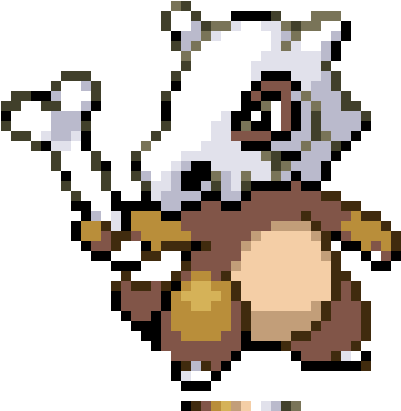 Cubone - Cubone Pixel Art (430x430), Png Download