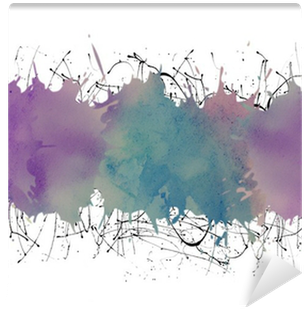 Fondo, Ilustración, Abstracto, Salpicaduras Pintura - Plamy Farby Tło (400x400), Png Download