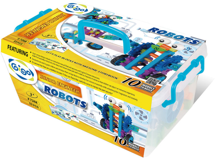 7268 B - Junior Engineer Robot (800x800), Png Download