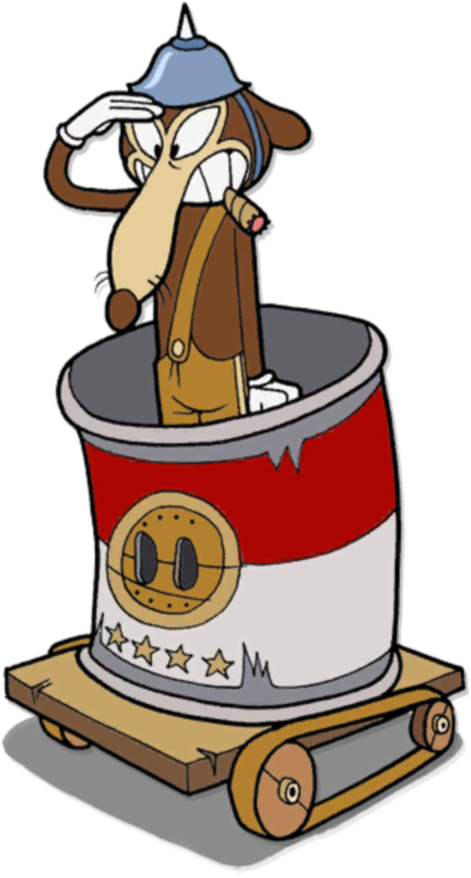 Ww1 Rat - Cuphead Murine Corps Png (551x882), Png Download