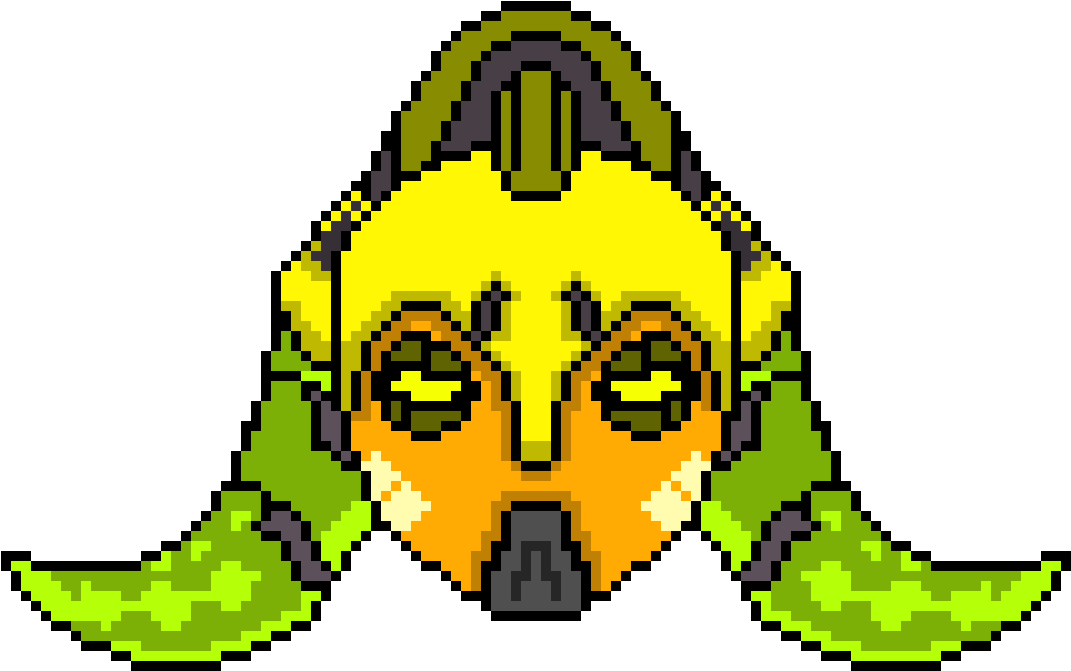 Orisa - Pixel Art (1220x730), Png Download