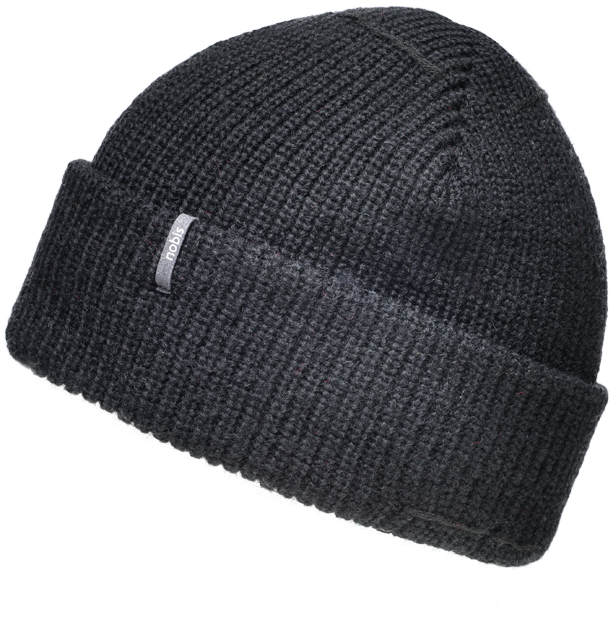 Staple Cuffed Toque - Patagonia Brodeo Beanie Black (700x1000), Png Download