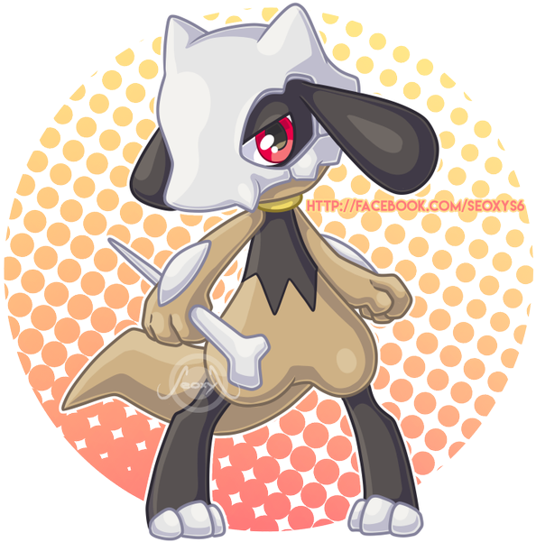 Seoxys On Twitter - Fudioni Pokemon Riolu Cubone (600x600), Png Download