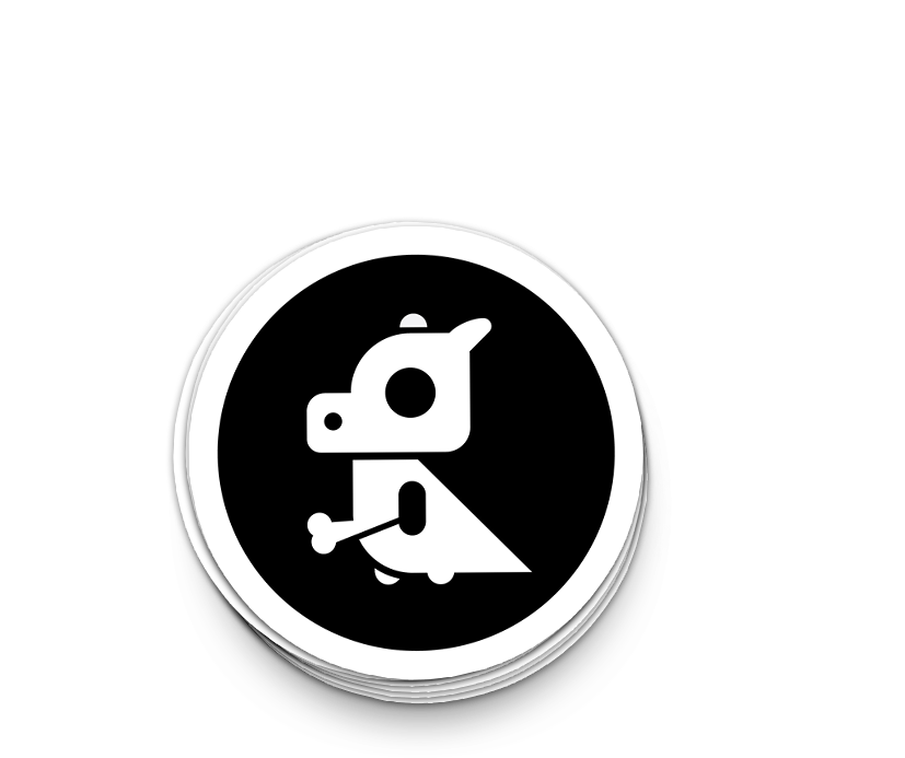 Image Of Cubone Sticker - Emblem (869x869), Png Download