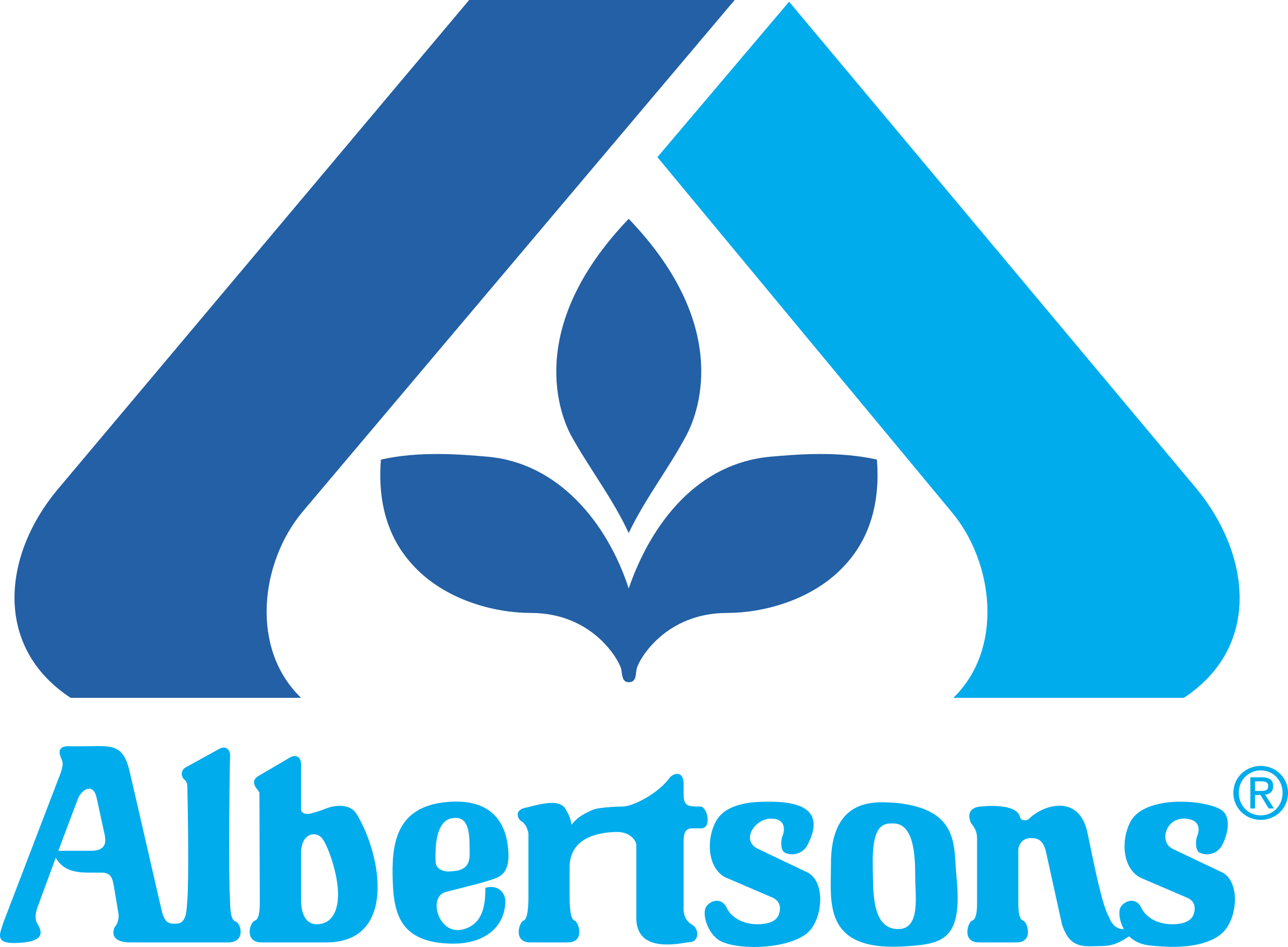 Albertsons Logo Png Transparent - Albertson's Logo (2400x1764), Png Download