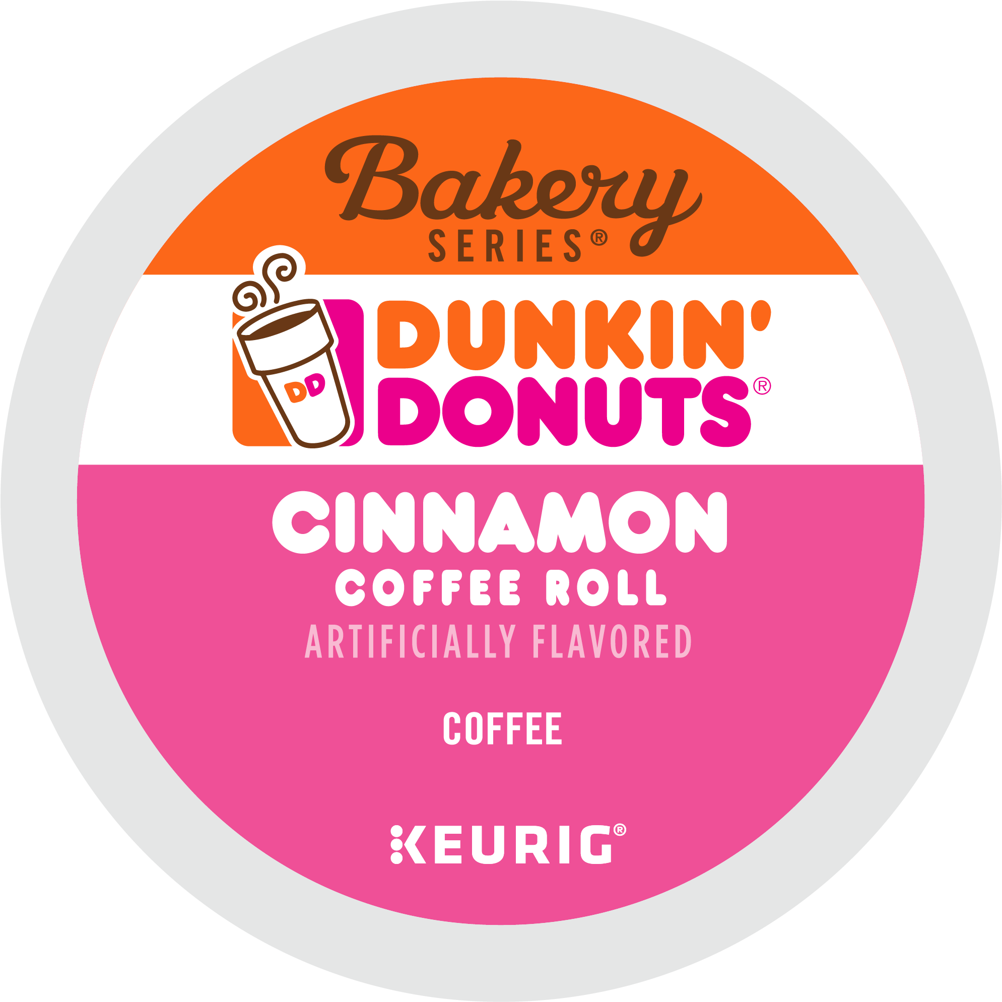 Dunkin Donuts Cinnamon Coffee Roll Keurig K-cup Pods - Dunkin Donuts Cold Brew Packs (2000x2000), Png Download