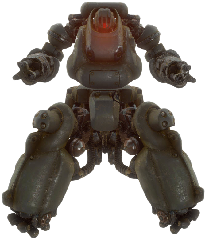 2 - Siege Breaker Sentry Bot Id (702x791), Png Download