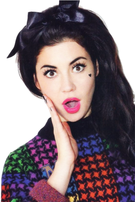 Marina And The Diamonds Images Marina Wallpaper And - Marina And The Diamonds Make Up (500x700), Png Download