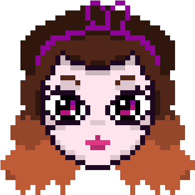 Marina And The Diamonds - Pixel Art (500x430), Png Download