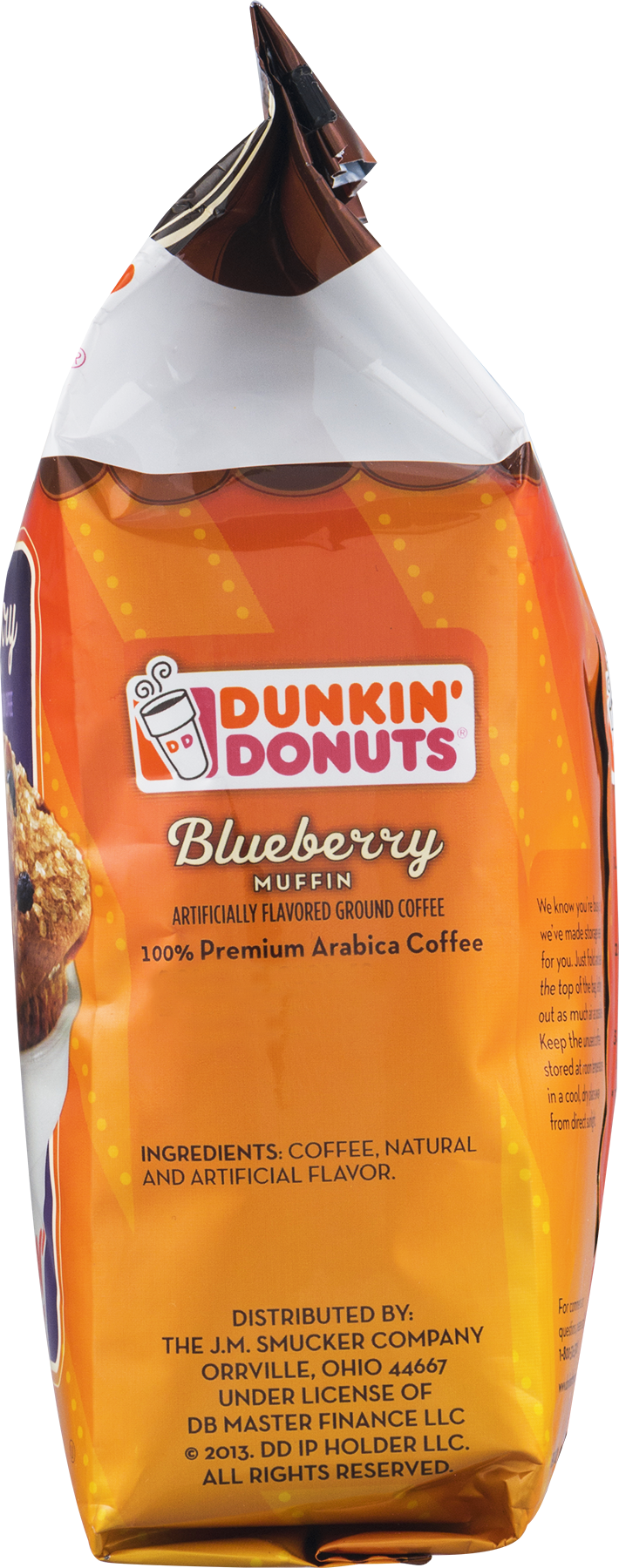 Dunkin Donuts Coffee Ground Turbo 11 Oz 2 Pk (710x1800), Png Download