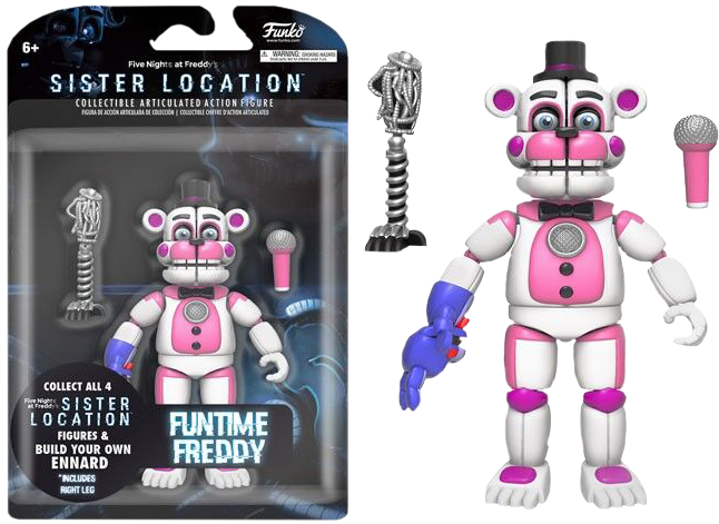 Five Nights At Freddy's - Funko Fnaf Sister Location Figures (700x498), Png Download