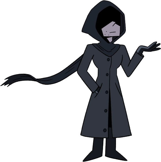 Shadowy Figure - Ok Ko Shadowy Figure (566x567), Png Download