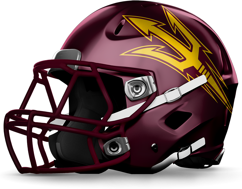 Asu Http - //grfx - Cstv - Com/graphics/helmets/asu - Klein Forest Football Helmet (1000x800), Png Download
