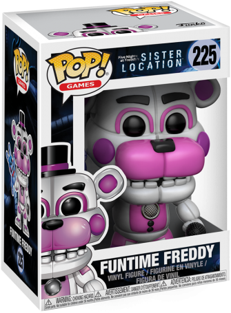 Games Freddy Stock Thumb - Funko Pop Fnaf Sister Location (362x465), Png Download