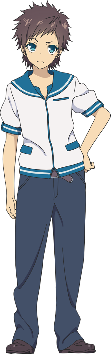 Hikari Sakishima Image - Nagi No Asukara Kaname X Chisaki (359x1142), Png Download