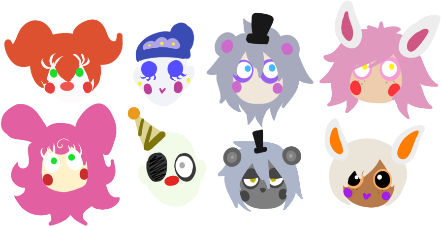 “ The Spin Set Main Animatronics [circus Baby, Ballora, - Five Nights At Freddy's (931x509), Png Download