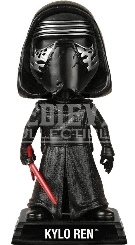 Star Wars Hooded Kylo Ren Wacky Wobbler - Funko Star Wars Ep Vii Kylo Ren (850x850), Png Download