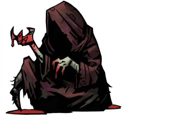 A Cloaked Figure, With Insect-like Features Visible - Cartoon (1280x514), Png Download