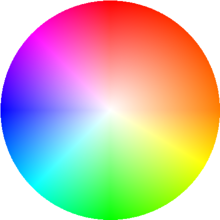 Color Circle - Spektralfarben Kreis (465x465), Png Download