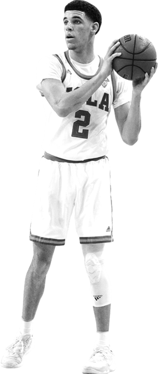 Lonzo Ball Png - Lonzo Ball White Background (311x734), Png Download