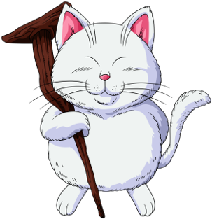 Maestro Karin Dbz Dragon Ball Gt, Maestro Karin, Manga - Dragon Ball Z Gato (328x479), Png Download