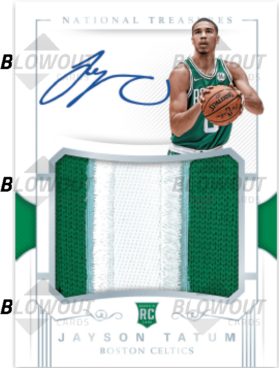 2017-18 Panini National Treasures Basketball Hobby (750x750), Png Download