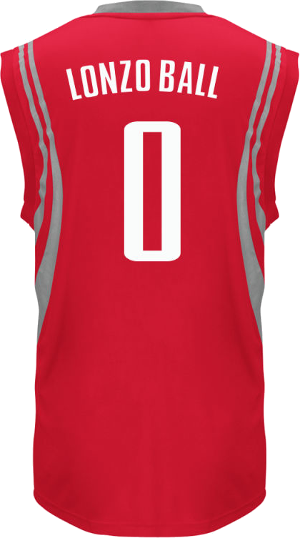Lgba - Adidas Houston Rockets Int Replica Jersey Xxs (420x754), Png Download