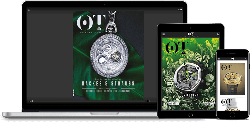 Subscribe To Oracle Time - Dietrich Men's Ot-1 Watch With Green Detail On Black (900x430), Png Download