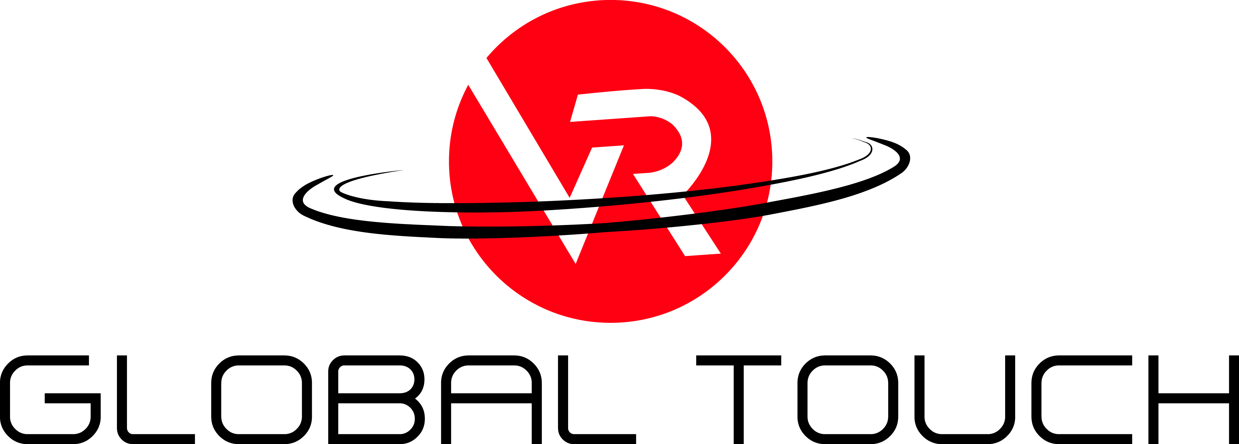 Global Touch Presence V1 One Of The World's First Vr - Circle (4196x1506), Png Download