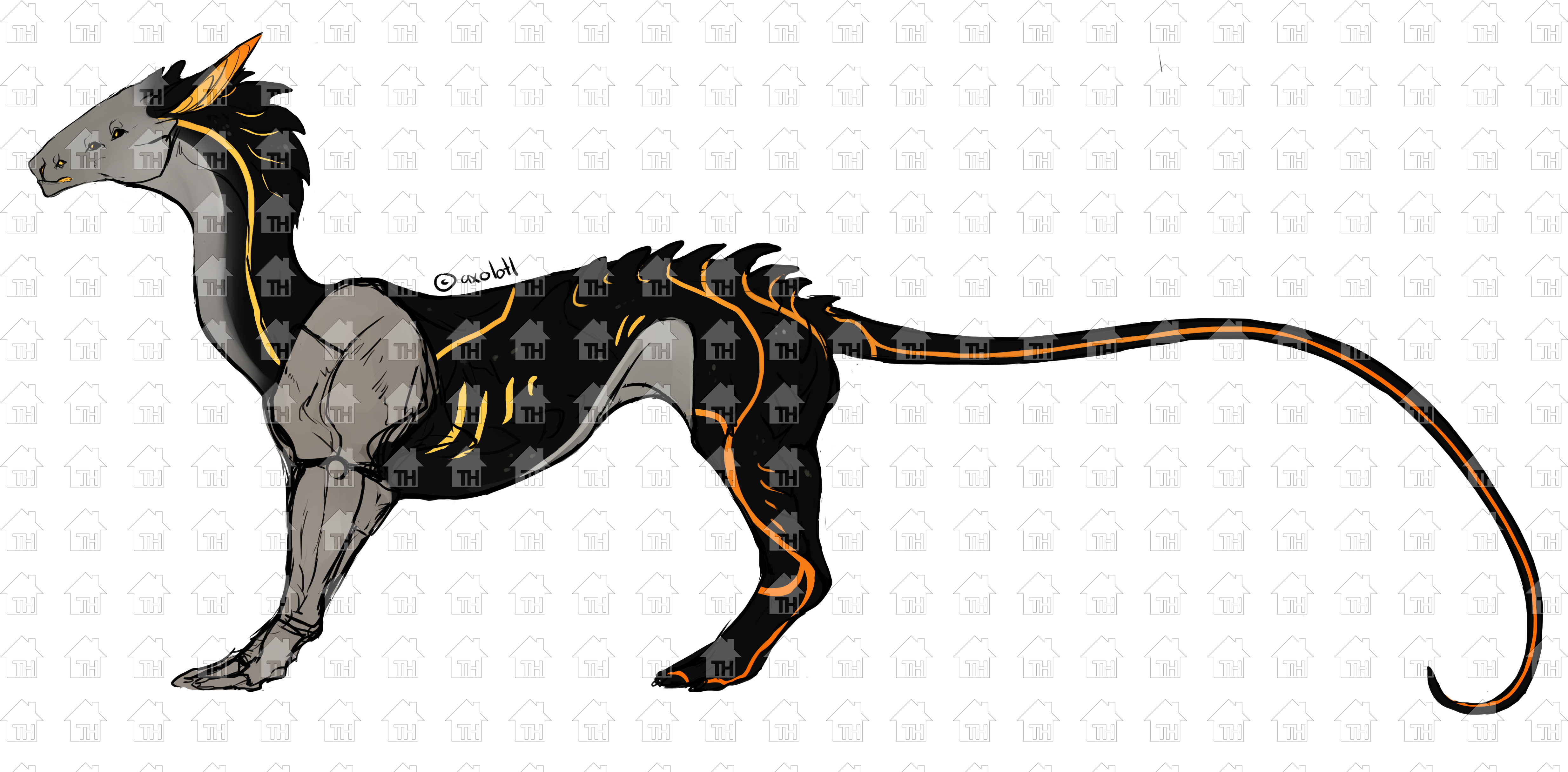 Details - Dog Catches Something (5000x2463), Png Download