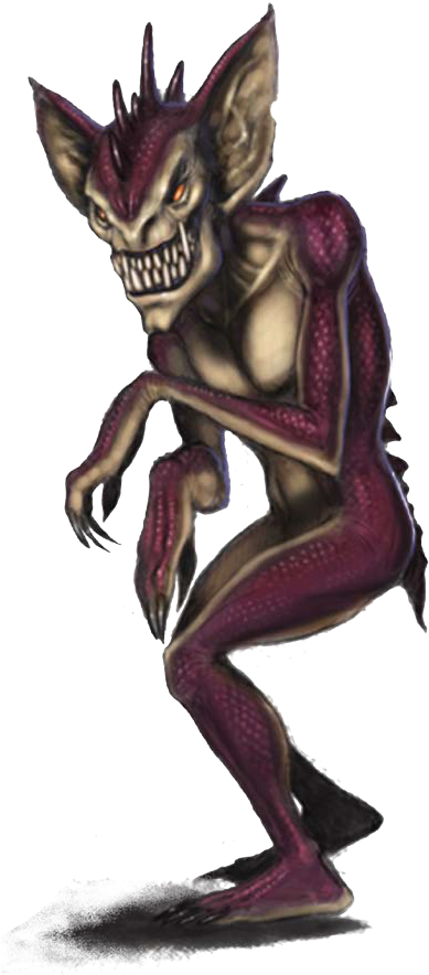 Jinkin Gremlin - Jinkin Gremlin Pathfinder (418x922), Png Download