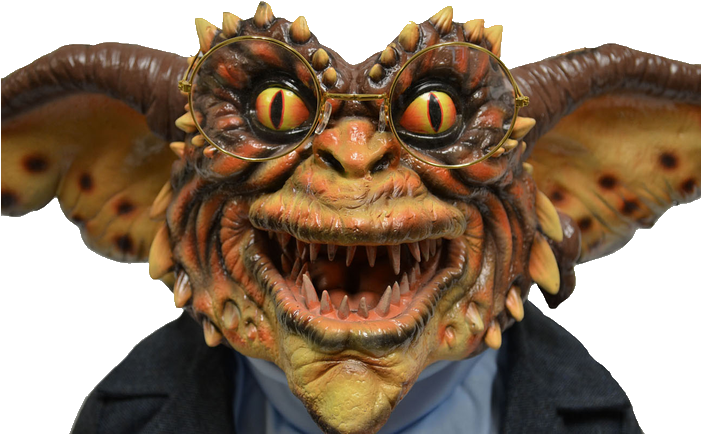Gremlins 2 Gremlin - Gremlins 2 - Prop Replica - Stunt Puppet - Brain Gremlin (700x463), Png Download