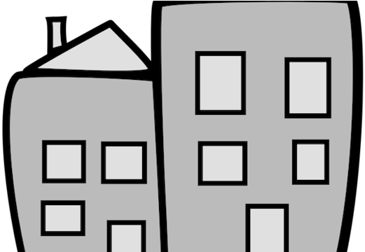 Dean-piechester - Tumblr - Com - Black And White Apartment Clipart (640x359), Png Download