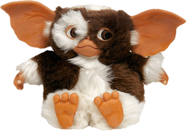 Neca Gremlins 8" Gizmo Plush (600x600), Png Download