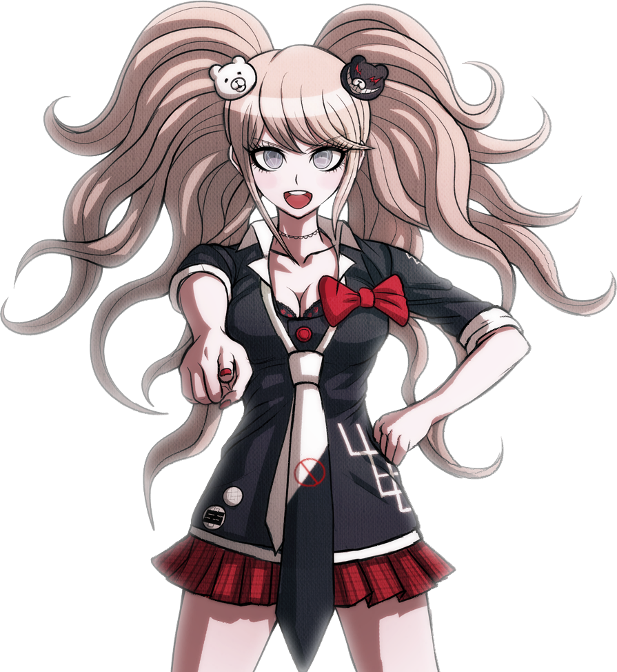 Danganronpa V3 Tsumugi Shirogane Halfbody Sprite (17) - Tsumugi Shirogane Sprites Junko (895x974), Png Download