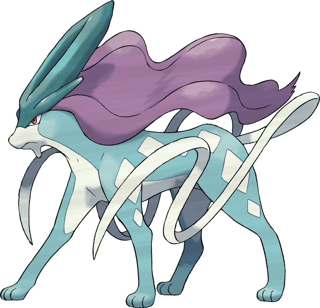 Pokemon Suicune (1080x1038), Png Download
