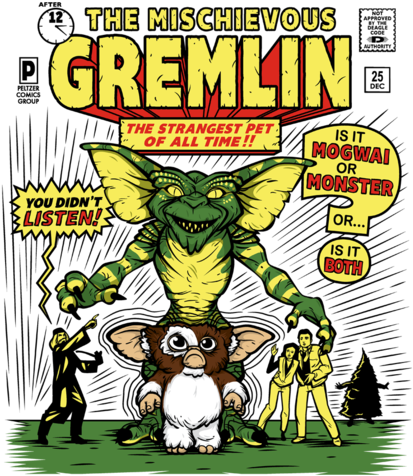 The Mischievous Gremlin - Mischievous Gremlin (571x495), Png Download
