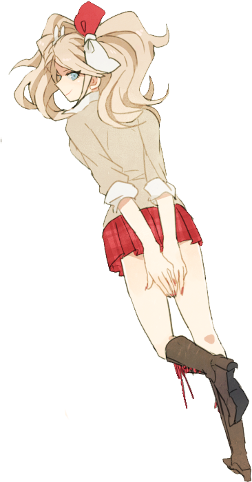 Junko Enoshima Age - Danganronpa (365x728), Png Download