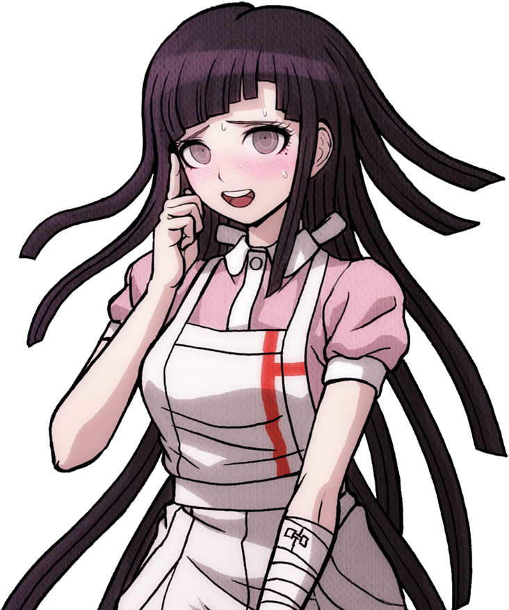 If You Follow Me On Facebook And Instagram You Will - Danganronpa Mikan Tsumiki Cosplay Costume (447x532), Png Download