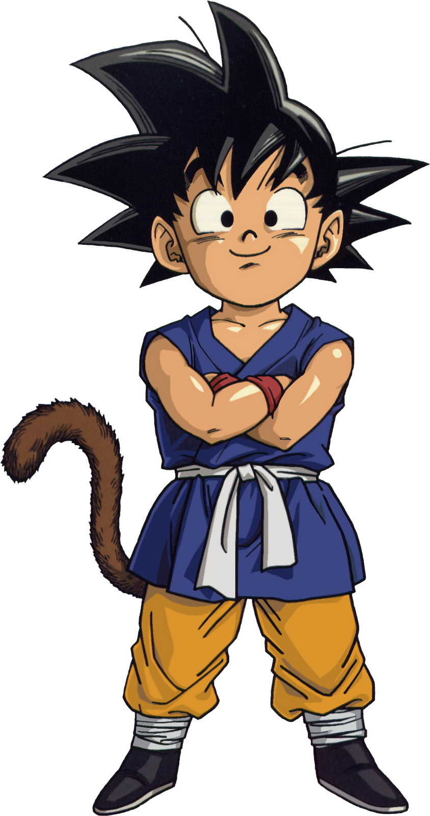 Kid Goku Dragon Ball Gt - Mi Corazón Encantado Cesar Franco (844x1600), Png Download