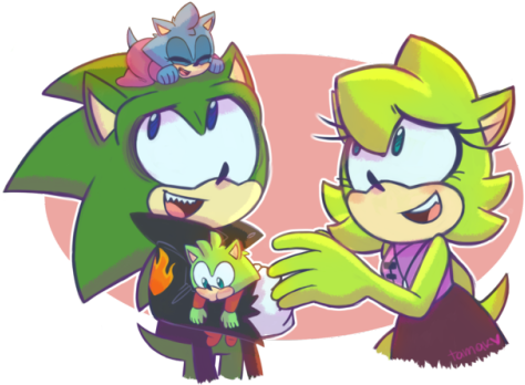 * *comissions* * - Galaxy The Hedgehog (500x358), Png Download