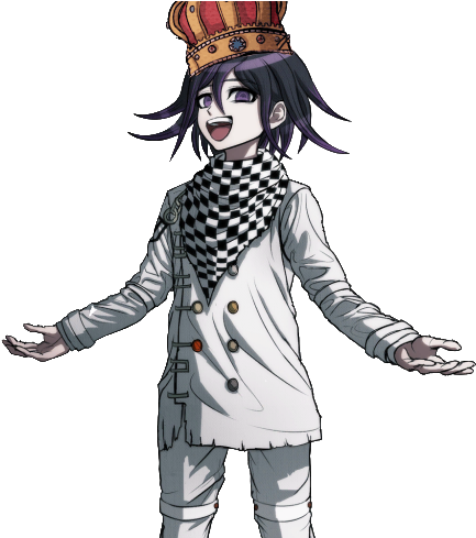 Junko Enoshima Sprite Edit - Danganronpa V3 Ouma Kokichi School Uniform Costume (500x488), Png Download