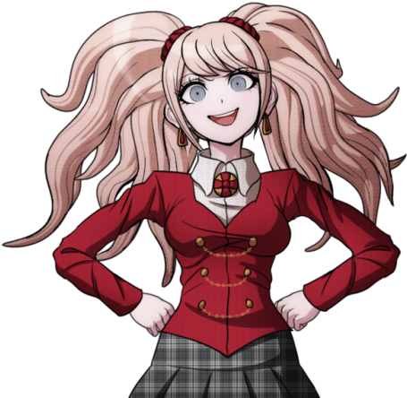 Junko Enoshima Edit - Junko Enoshima Sprites (500x453), Png Download
