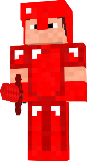 Minecraft Redstone Armor - Minecraft Red Stone Armor (293x537), Png Download