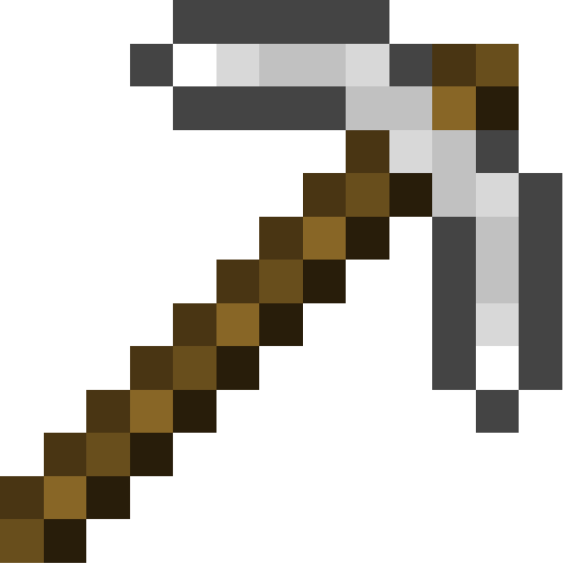 Minecraft Clipart Minecraft Pickaxe - Moraine Lake (1103x1102), Png Download