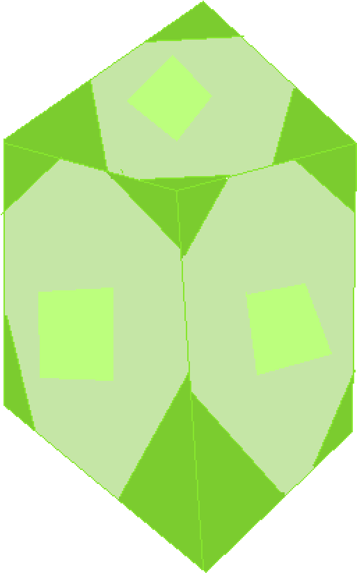 Pokemon Emerald Pokeblocks - Emerald (1000x1000), Png Download