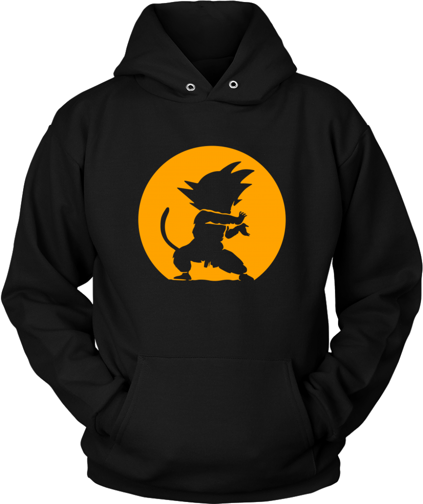 Dragonball Kid Goku Hoddie - Thrasher Hoodie Png (1024x1024), Png Download