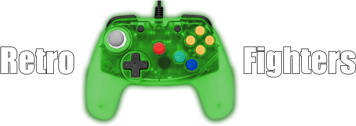 New Transparent Controller By Retro Fighters - Video Game (800x250), Png Download
