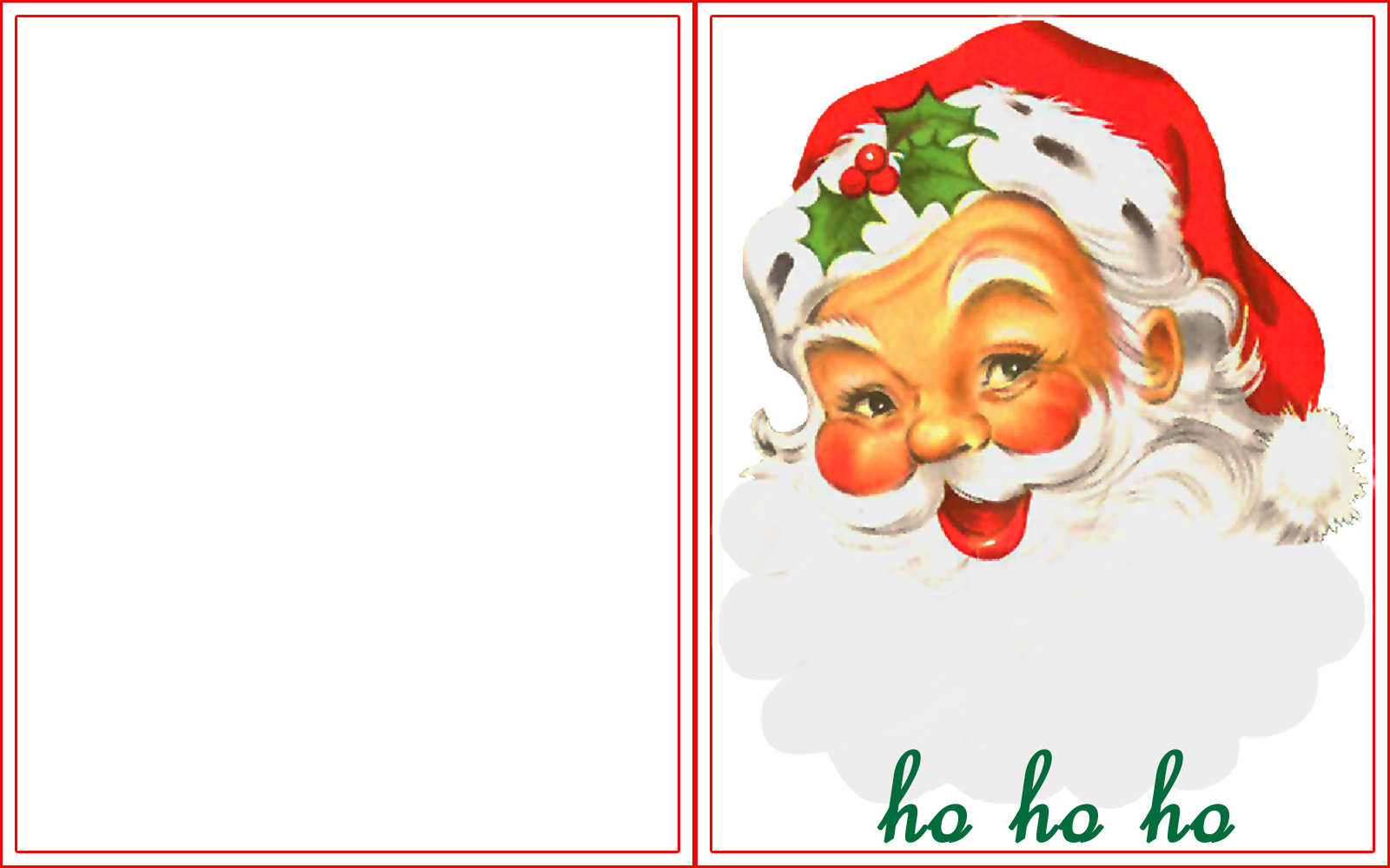 Click Here To Download Jolly Santa Claus Face Half - Vintage Hanging Metal Victorian Santa Traditional Christmas (1600x1000), Png Download