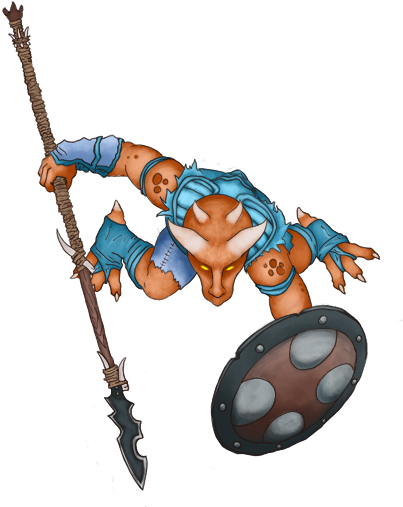 Glaah, Kobold Pirate - Roll20 Tokens Free Png (519x519), Png Download